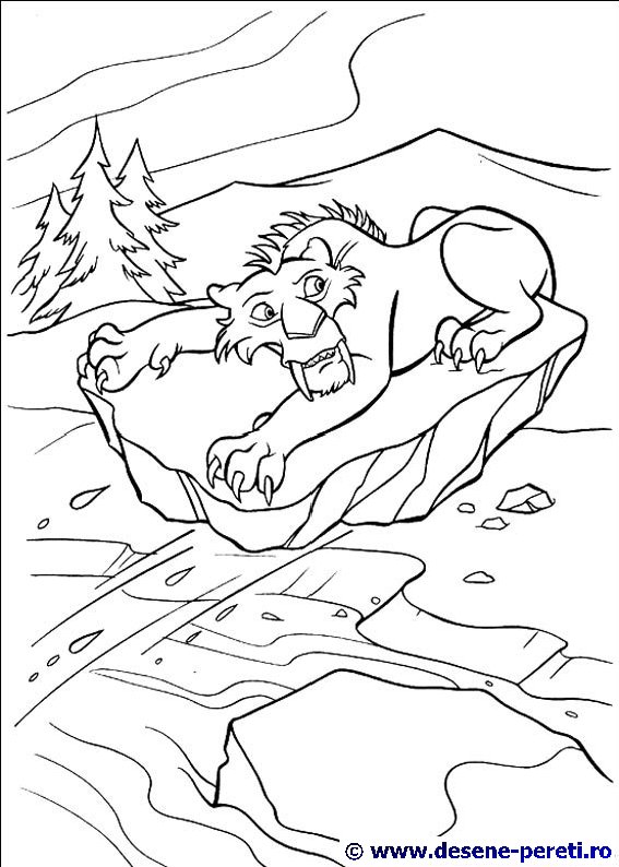 ice age desene colorat